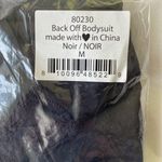 We Are HAH  Back Off Bodysuit Noir Size Medium Photo 3