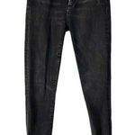 AGOLDE  Sophie Skinny High Rise Crop Black Stretchy Jeans size 28 Photo 0