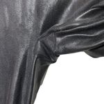 Spanx Faux Leather Stripe Leggings Black White Women’s Size Small Pull On Photo 7