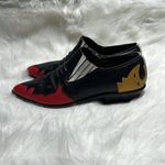 Nine West Mootsie Tootsie Color Block Western Genuine leather Shoe Boots Size 9. B79 Photo 3