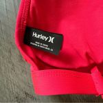 Hurley Bikini Top Neon Pink Peekaboo Cut Out Medium Vacation Photo 3