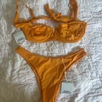 New with Tags - Monday Swimwear Clovelly Top and Byron Bottoms in Burnt Orange Photo 4