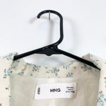 Mango  Holborn Floral 100% Linen Oversized Single Breasted Blazer Jacket Large Photo 5