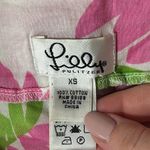 Lilly Pulitzer Women’s Vintage Floral Print Tunic Top Embroidered Cover Up sz XS Photo 6