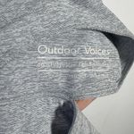 Outdoor Voices  Slash Back Cropped Workout Tank Women S Gray Yoga Pilates Active Photo 4