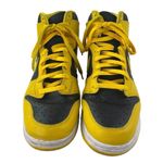 Nike  Dunk High Goldenrod Men's Yellow Black Leather Basketball Sneakers Shoes 12 Photo 1