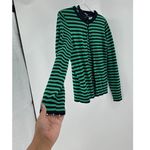 J.Crew Striped Caryn cardigan sweater green blue nautical preppy classic set Photo 5