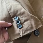 Wall Street Collection Corte Moderno Modern Fit Brown Cotton 2 Button Blazer 6 Photo 10