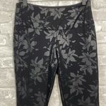 Soft Surroundings  Black Floral Metallic
Twilight Ponte Leggings Photo 2