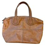Kate Landry Tote Tan Faux Leather Work Bag Purse Photo 0