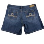 Seven7  Denim Mid Rise 5 Pocket Shorts 7” Inseam Size 14 Photo 1