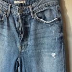 GRLFRND  Jeans Bobbi 28 What You Like Wash Distressed Frayed Hem Button front Photo 5