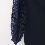 Vintage Yes Clothing Sheer Sleeve Mini Dress Photo 6