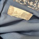 Altar'd State  Blue and White Tie Front Floral, Cottagecore Jumpsuit Photo 4