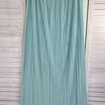 J. America  Pleated Pull On Midi Skirt Aqua-14/16 Photo 1