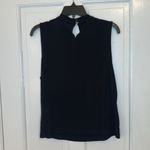DKNY Black Knot Neck Tank size LP NWT Photo 3