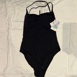 Roxy One-Piece Black One Piece Swimsuit with Sweetheart Neckline and open back Photo 2