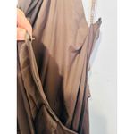 SACHIN & BABI Brown Sleeveless Tie Neck Banded Waist Kayla A Photo 9