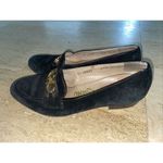 Salvatore Ferragamo  horsebit‎ loafers Women black suede size 6 Photo 2