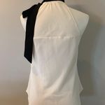 New York & Co. Sheer Blouse Tie Front Photo 2