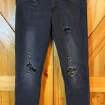 L&B  Lucky & Blessed Skinny Distressed Ripped Jeans NWT Size 4 (5160) Photo 0