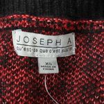 Joseph A  red printed cowl neck sweater XS‎ new Photo 4