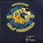 Disney Run Disneyland half marathon 2016 womans champion shirt size medium Photo 1
