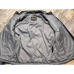 Scully Puffy Lambskin Leather Jacket Black Zip Pockets Womens Medium Moto Lux Photo 11