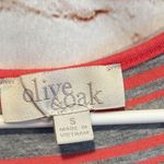 Olive & Oak  Dress Womens Small Gray Pink Striped Tank Top Sleeveless Blouson Photo 4
