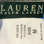 Ralph Lauren Lauren Green Blue Paisley Swim Cover Up Dress Size Med M Photo 3