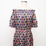 Saloni. Juli B Silk Jumpsuit. Blue Size 8 Photo 9