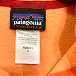 Patagonia Vtg Synchilla Snap-T Fleece Pullover Peach Ladies Sz S Photo 1