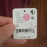 Free People Silver Lining Red Tempo Tank Top Photo 4