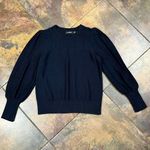 Ralph Lauren Lauren Black Puff Long Sleeve Sweater XL Photo 5