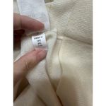 Banana Republic 100% Merino Wool Sweater Vest Top XL Cream Mock Neck Minimalist Photo 5