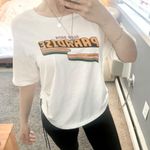 Scotch & Soda white paradise cinched sides t shirt Photo 3