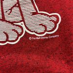 VTG WALT DISNEY PLUTO DOG RED PULLOVER GRAPHIC SWEATER Size L Photo 1