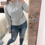 None Gray Women's Hoodie size small Photo 2
