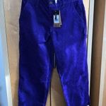 The North Face  Peak Purple Corduroy Cropped Pants Womens 12 regular NWT Photo 0