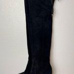 Adrienne Vittadini  Nilson Over The Knee Stud Zipper Tie Suede Boots Size 7 Photo 1