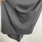 Pact  Airplane Open Front Knit Cardigan XL/XXL Black Organic Cotton Casual Lounge Photo 2