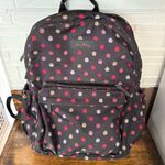 Vera Bradley ‎ Black Polka Dot Backpack Photo 0