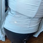 Lululemon In Flux aquamarine fitted 6 athletic jacket Photo 2
