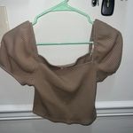 H&M Puffy Sleeve Top Photo 2