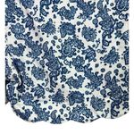 J. McLaughlin  Women's Blue White Paisley Shorts Scalloped Hem 12 Photo 9