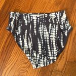 Bar III  Tie-Dyed High-Rise Bikini Swim Bottom‎ Ink Well size S NWT Photo 3