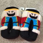 New Rainbow Daze ladies holiday Colorful Nutcracker Slippers size S 5/6 Photo 0