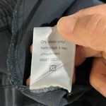 Pam & Gela Revolve  Women's Lace Up Navy Blue Jogger Tencel Pants Size Small Photo 6