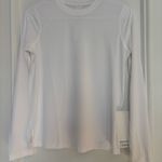 Lululemon  Ultralight Hip-Length Long-Sleeve Shirt White Size 4 Photo 2