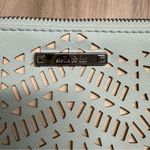 Stella & Dot  Elegant Eyelet Cutout Faux Leather Double Clutch Photo 4